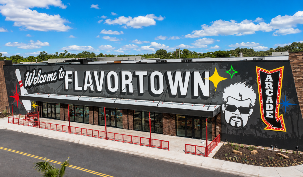 Guy Fieri's Downtown Flavortown exterior